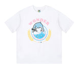 ワンダービジター(WONDER VISITOR) Dolphin T-shirt