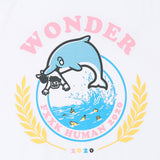ワンダービジター(WONDER VISITOR) Dolphin T-shirt