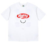 ワンダービジター(WONDER VISITOR) 2020 Happy T-shirt [White]