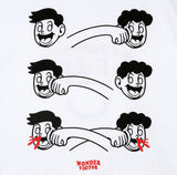 ワンダービジター(WONDER VISITOR) 2020 Happy T-shirt [White]