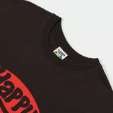 ワンダービジター(WONDER VISITOR) 2020 Happy T-shirt [Charcoal grey]
