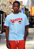 ワンダービジター(WONDER VISITOR) 2020 Signature T-shirt [Light blue]