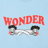 ワンダービジター(WONDER VISITOR) 2020 Signature T-shirt [Light blue]