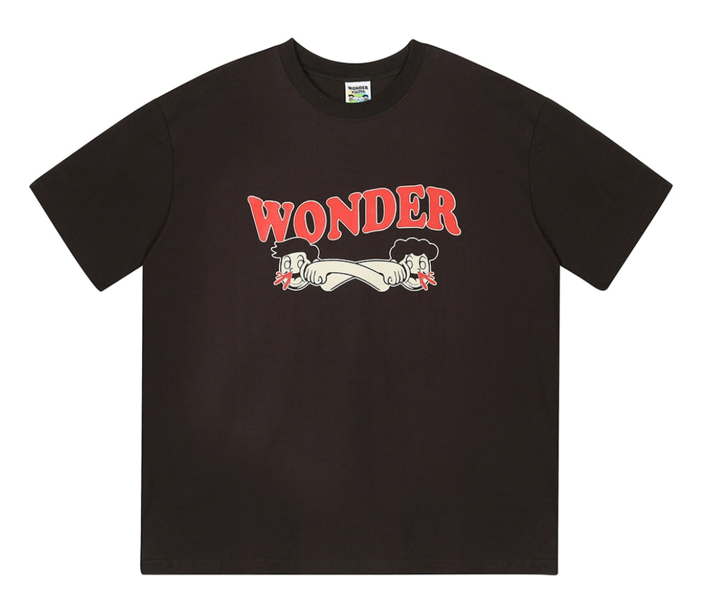 ワンダービジター(WONDER VISITOR) 2020 Signature T-shirt [Charcoal grey]