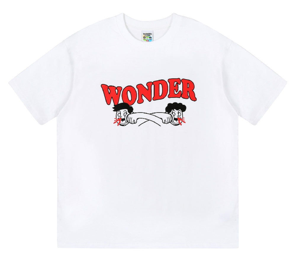 ★ WONDER VISITOR★ Decomposition Overfit Tshirt White m103 ワンダービジター(WONDER VISITOR) 2020 Signature T-shirt