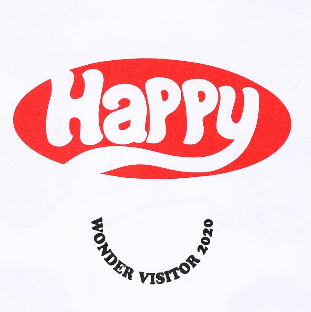 ワンダービジター(WONDER VISITOR) 2020 Happy L/SL T-shirt
