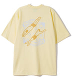 ダブルユーブイプロジェクト(WV PROJECT) Rest Short Sleeve T-shirt Light Yellow SYST7387