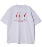 ダブルユーブイプロジェクト(WV PROJECT) Surfers SHORT SLEEVE T-SHIRT OATMEAL MJST7381