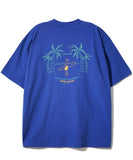 ダブルユーブイプロジェクト(WV PROJECT) HOLYDAYS SHORT SLEEVE T-SHIRT BLUE MJST7376