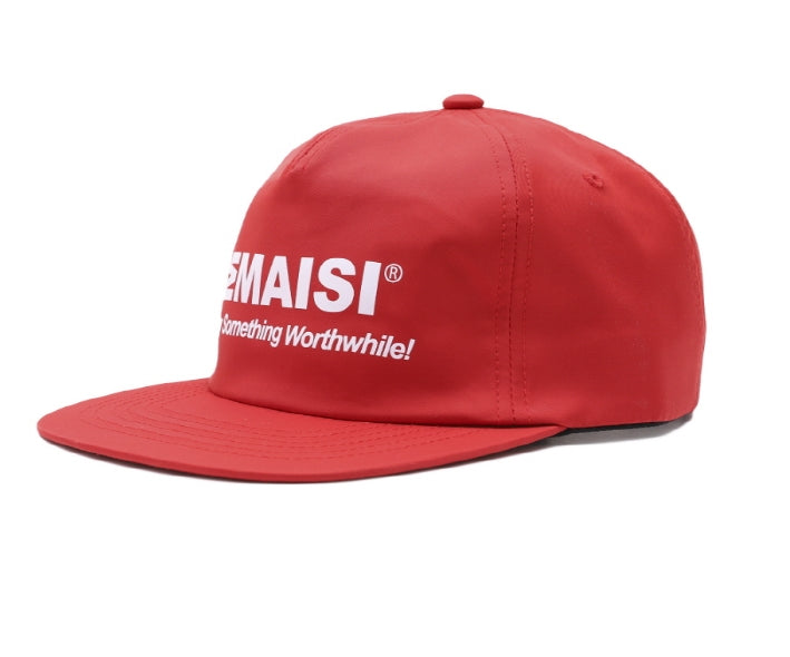 MMIC(エムエムアイシー) LOGO 5-PANNEL CAP RED