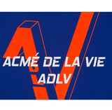 アクメドラビ(acme' de la vie) ADLV V SYMBOL LOGO SHORT SLEEVE T-SHIRT BLUE