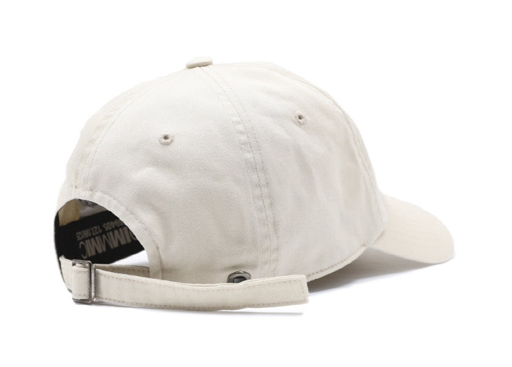 MMIC(エムエムアイシー) LOGO WASHED BALL CAP WHITE