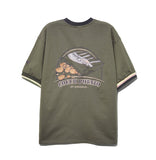 ダブルユーブイプロジェクト(WV PROJECT) POTATO CHIPS SHORT SLEEVE KHAKI JJST7397