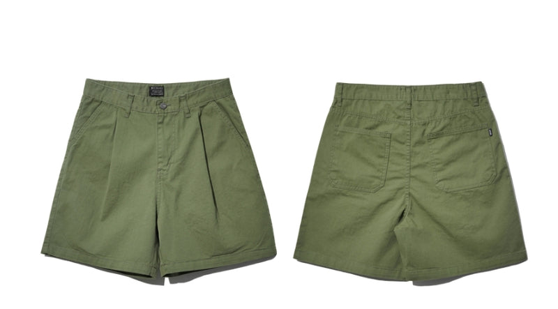 ダブルユーブイプロジェクト(WV PROJECT) MINE COTTON SHORT PANTS KHAKI MJSP7392