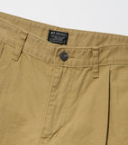 ダブルユーブイプロジェクト(WV PROJECT) MINE COTTON SHORT PANTS DARK BEIGE MJSP7392