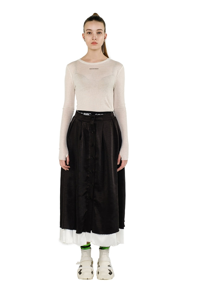MMIC(エムエムアイシー) REVERSIBLE FLARE SKIRT