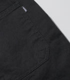 ダブルユーブイプロジェクト(WV PROJECT) MINE COTTON SHORT PANTS BLACK MJSP7392