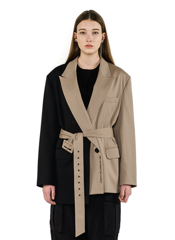MMIC(エムエムアイシー) DOUBLE COLLAR BELT BLAZER