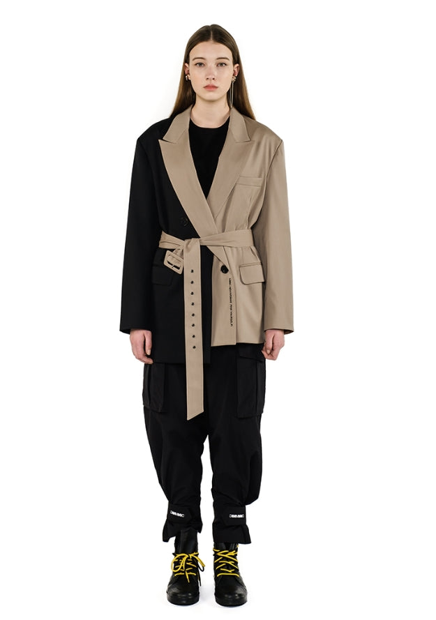 MMIC(エムエムアイシー) DOUBLE COLLAR BELT BLAZER