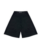 ベーシックコットン(BASIC COTTON) BASIC WIDE SHORTS - BLACK