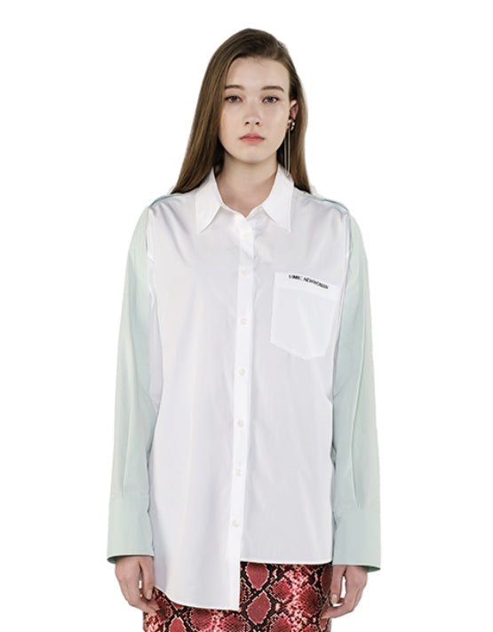 MMIC(エムエムアイシー) ZIPPER SLEEVE SHIRT