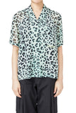 MMIC(エムエムアイシー) LEOPARD SHEER SHIRT