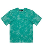 ベーシックコットン(BASIC COTTON) BCN TIE DYE TOP - GREEN