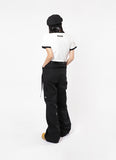 ベーシックコットン(BASIC COTTON) BCN LINE HALF TOP - WHITE