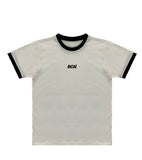 ベーシックコットン(BASIC COTTON) BCN LINE HALF TOP - WHITE