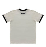 ベーシックコットン(BASIC COTTON) BCN LINE HALF TOP - WHITE