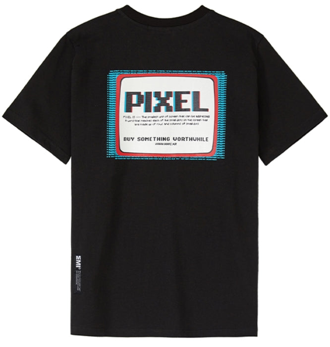 MMIC(エムエムアイシー) PIXEL TV REGULAR FIT T-SHIRT