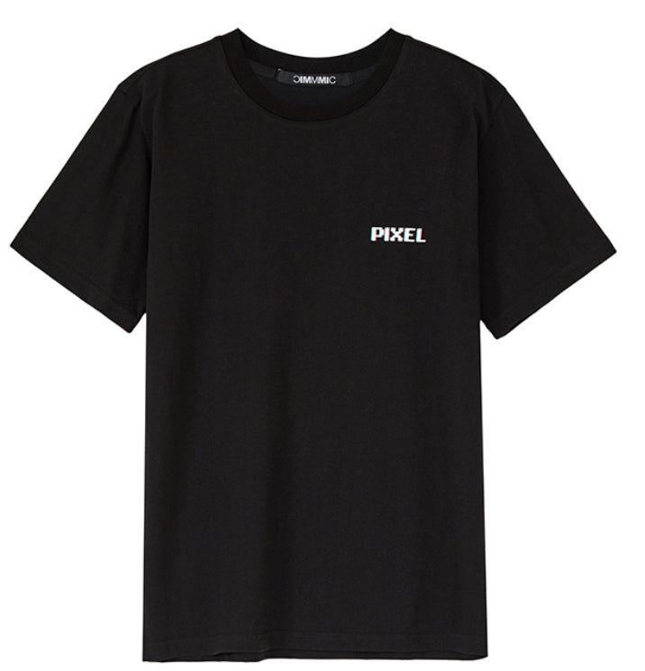 MMIC(エムエムアイシー) PIXEL TV REGULAR FIT T-SHIRT