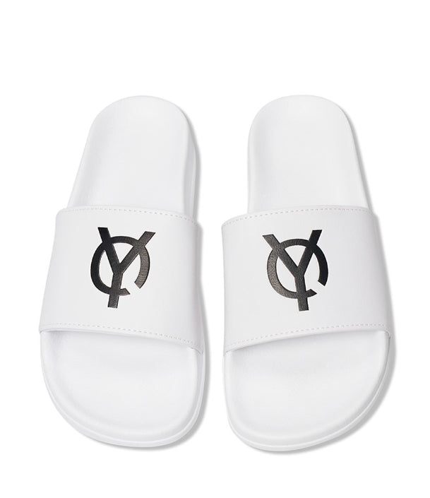 オーワイ(OY)  LOGO SLIPPER-WHITE