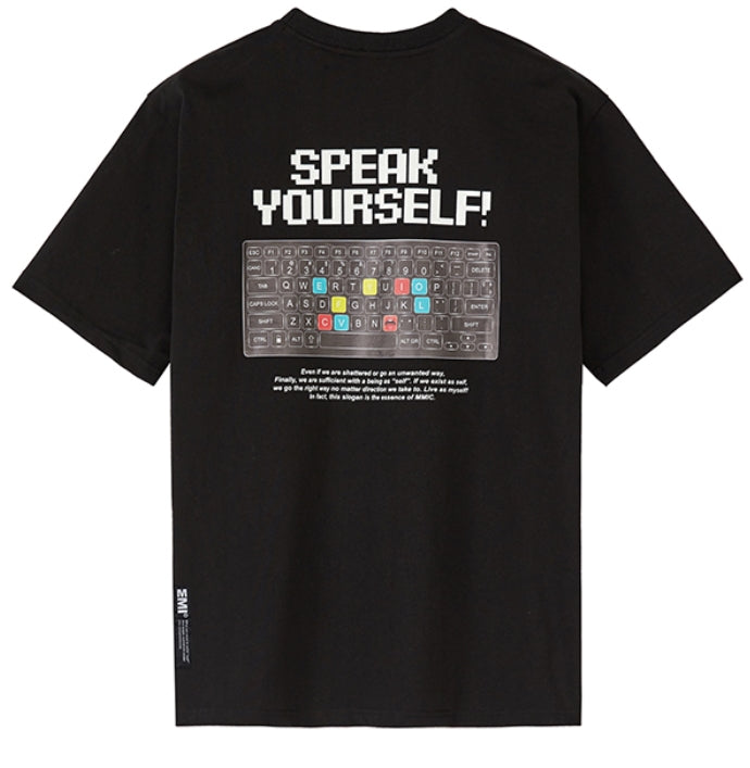 MMIC(エムエムアイシー) KEYBOARD LOOSE FIT T-SHIRT