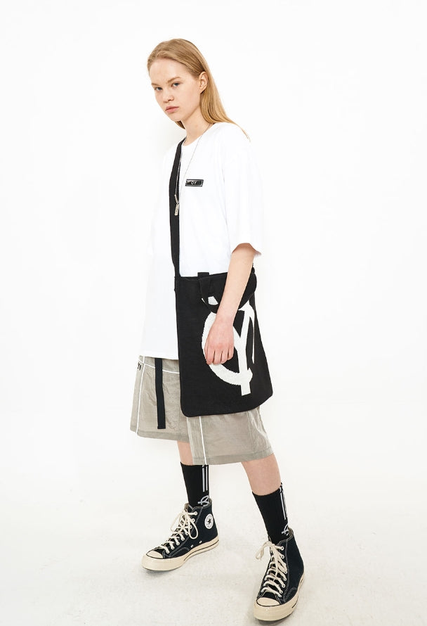 オーワイ(OY)  LOGO KNIT CROSS BAG