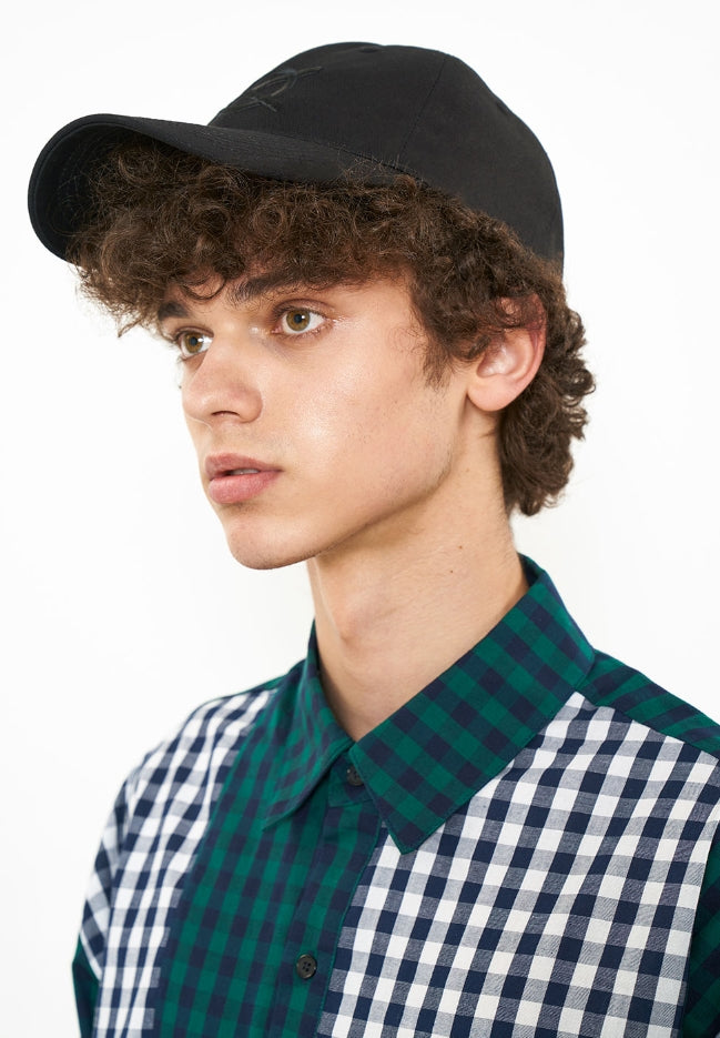 オーワイ(OY)  BASIC LOGO CAP-BLACK/BLACK