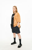 オーワイ(OY)  BASIC HALF PANTS-BLACK