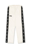 オーワイ(OY)  LOGO TAPE RING TRACK PANTS-CREAM