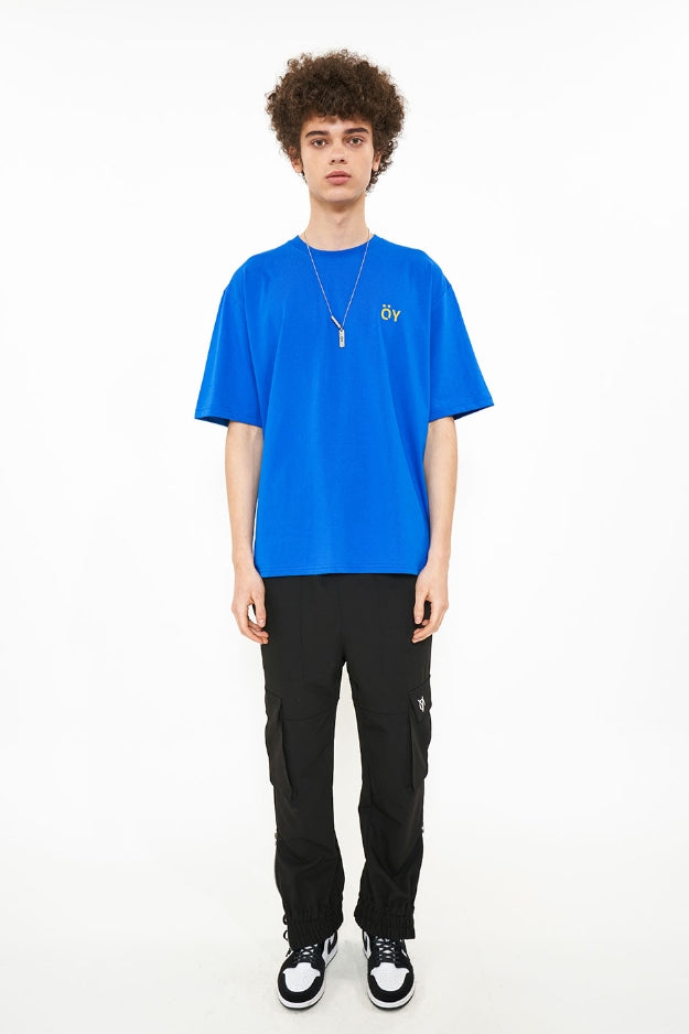 オーワイ(OY)  CARGO JOGGER SLACKS PANTS-BLACK