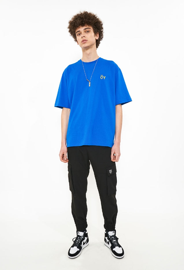 オーワイ(OY)  CARGO JOGGER SLACKS PANTS-BLACK