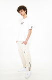 オーワイ(OY) STITCH TRIPLE LOGO T-WHITE