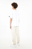 オーワイ(OY) STITCH TRIPLE LOGO T-WHITE