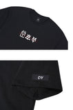 オーワイ(OY) STITCH TRIPLE LOGO T-BLACK