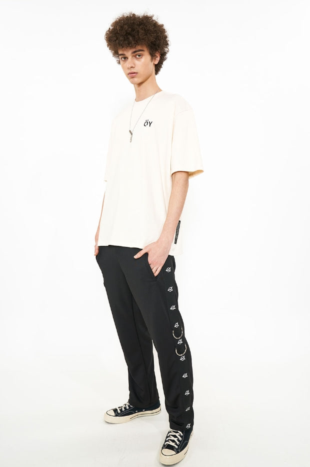 オーワイ(OY) UNIVERSE LOGO T-CREAM