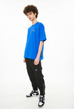 オーワイ(OY) UNIVERSE LOGO T-BLUE