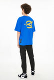 オーワイ(OY) UNIVERSE LOGO T-BLUE