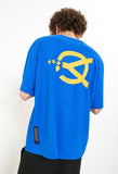 オーワイ(OY) UNIVERSE LOGO T-BLUE