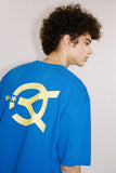 オーワイ(OY) UNIVERSE LOGO T-BLUE