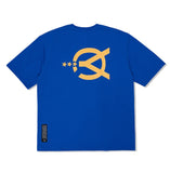 オーワイ(OY) UNIVERSE LOGO T-BLUE