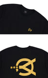 オーワイ(OY) UNIVERSE LOGO T-BLACK